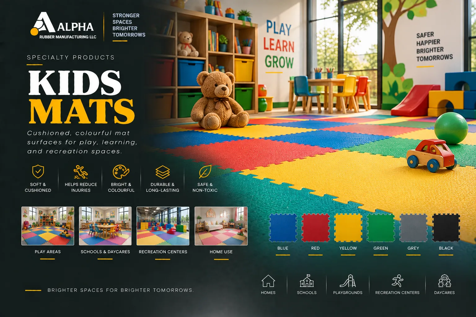 Kids Mats product in its intended application
