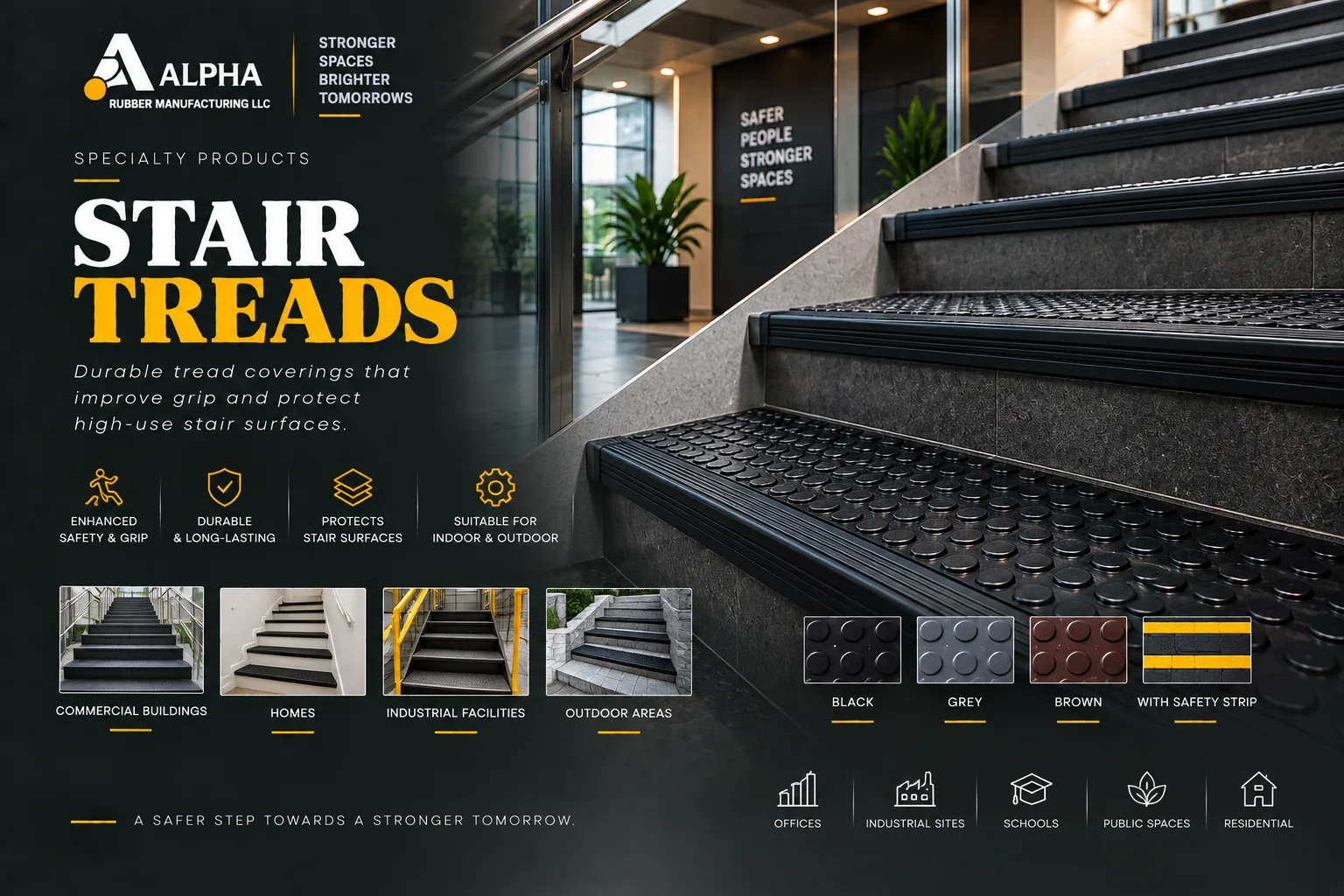 Stair Treads product in its intended application